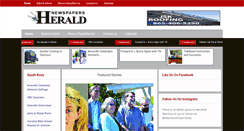 Desktop Screenshot of heraldnewstn.com